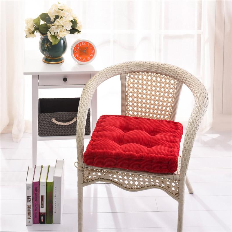 extra Thick and Soft 40*40cm Portable Machine Washable Indoor Outdoor Car Desk One Seat Chair Cushion