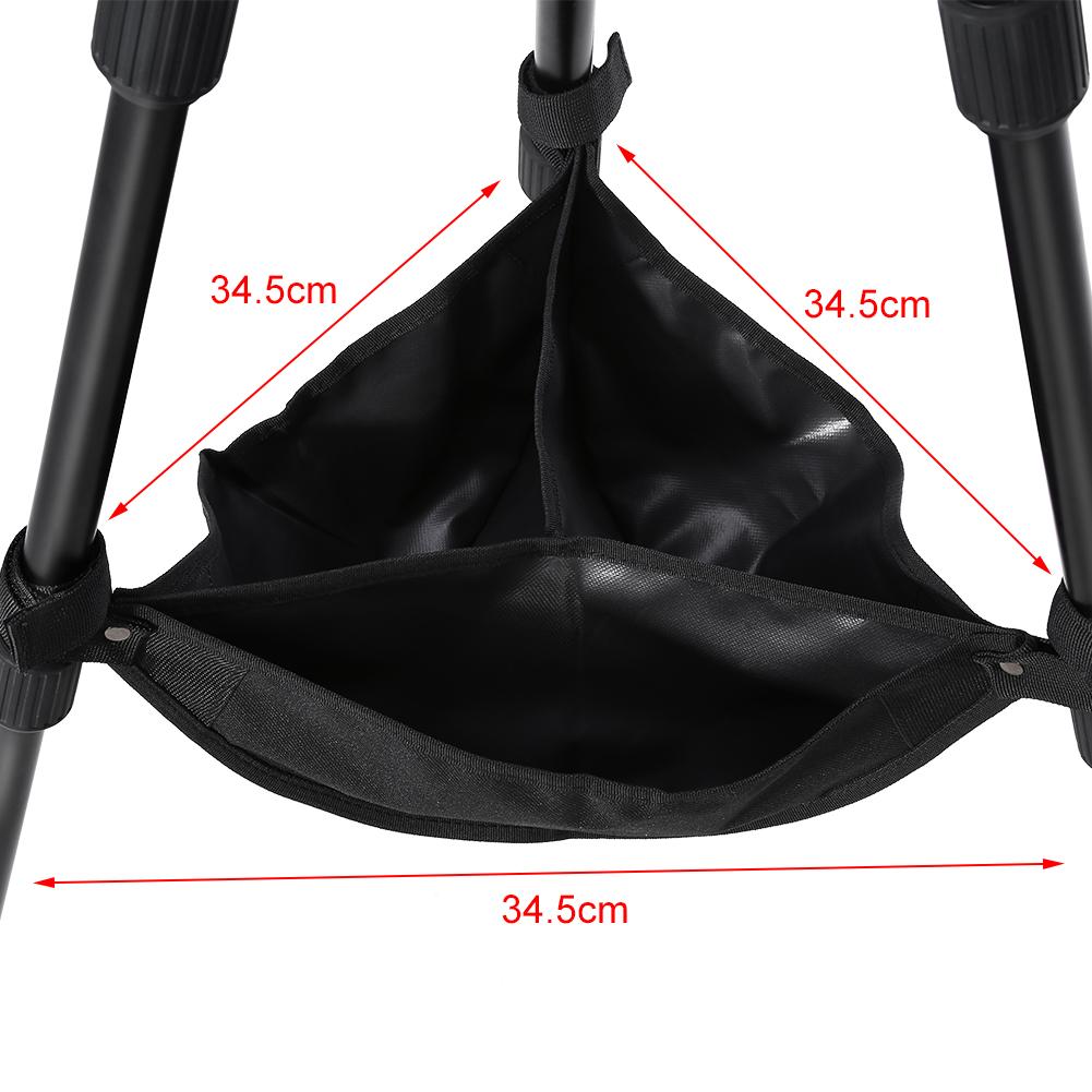 

Heavy Duty Durable Black Tripod Stabilizer Stone Bag Photography Tackle Accessory