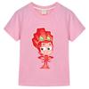 The Fixies Cartoon 100%Cotton T-shirts Funny Cat Family Comfortable Tee-shirt Kawaii Children Short Sleeve Breathable Tshirts