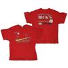 Vintage Springfield Cardinals Minor League Baseball Double Sided S S S S S T- Children's T-shirt - L