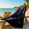 Gothic Style Beach Towel High Absorbency & Quick-Dry Comfortable Lightweight Perfect for Traveling Yoga Camping and Swimming