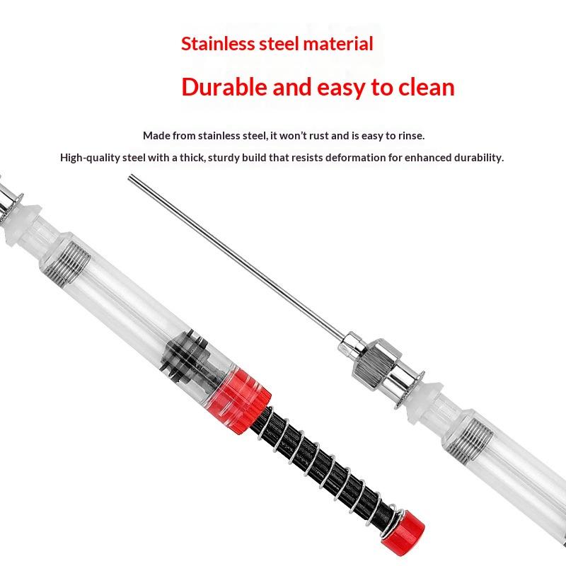 1Pcs Fountain Pen Ink Syringe Filler Needle Tip Spring Converter Office Supplies Office School Stationery