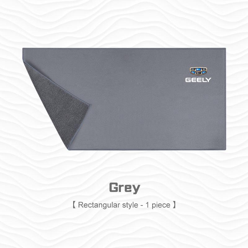 Suede Microfiber Car Wash Towel Clean Rag For Geely Geometry C Coolray GX3 Panda Emgrand X6 X7 EC7 Interior Cleaning Brush Tools