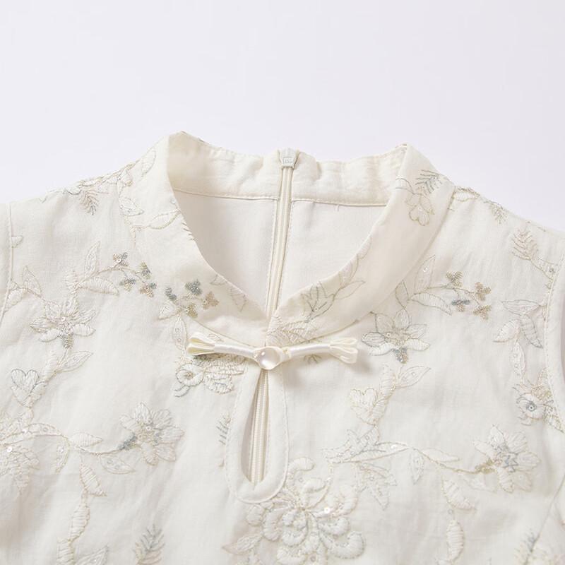 New Chinese Style Embroidered Two-Piece Dress Set
