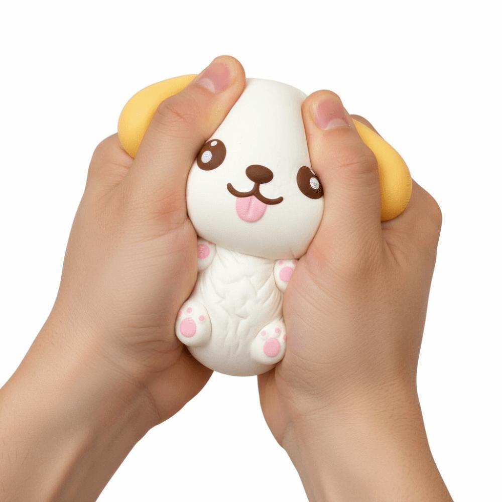Slow Rebound Puppy Squishy Toy Super Soft Dog Squeezable Toy Dog Fidget Toy  Students Gifts