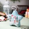 1/6Pcs Tinplate Box with Lanyard Easy To Hang Candy Biscuit Box Jewelry Storage Organizer Christmas Tree Decoration