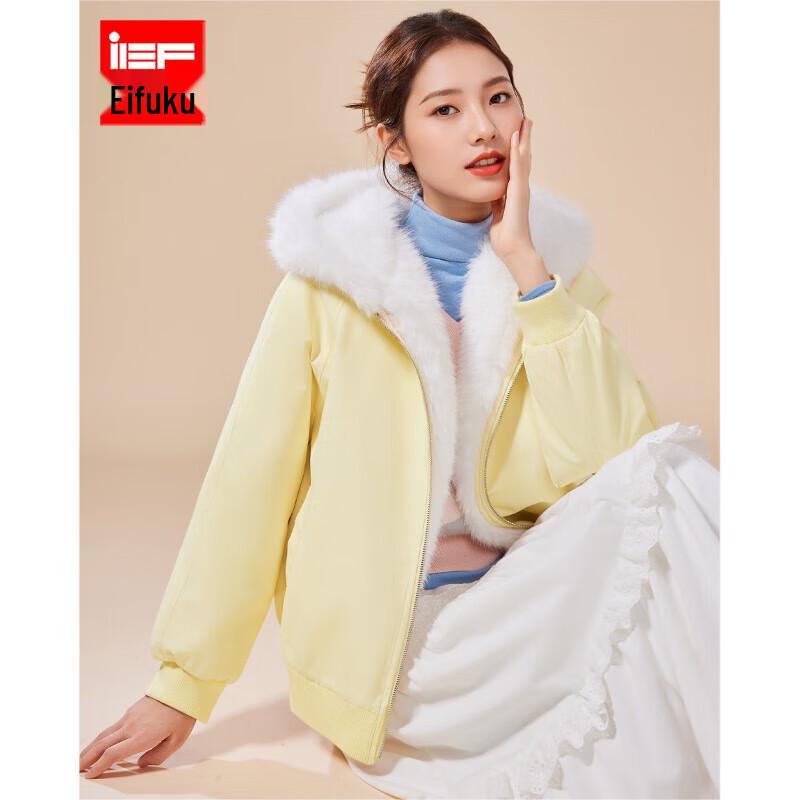 

IEF Women s Winter Korean Fashion Fleece Lined Coat One Size