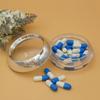 Acrylic PS Pill Box 10g-50g, Refillable Cream Jar & Cosmetic Container for Placenta Time Capsule Empty Bottles