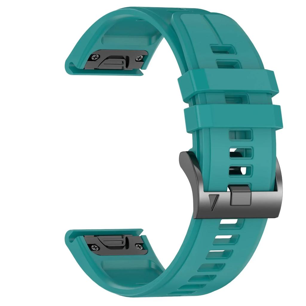 22 26mm QuickFit Watch Band for Garmin Fenix 8pro E 7 7X 6X 6 Pro 5 5X Plus Silicone Strap Enduro 3/Tactix 8/Quatix 8 Wriststrap