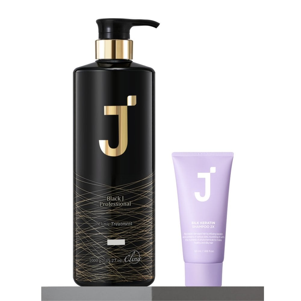 JSOOP Professional Clinic Treatment 1000ml (Silk Keratin Treatment 2X 50ml Planning Composition)