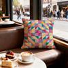 Woven Patterns Cushion Cover Set of  Decorative Short Plush Pillow Covers for Sofa Soft  Cushion Case x cm