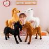 Peluche Cavallo Realistico Con Imbottitura in Cotone PP Per Bambini e Collezionisti