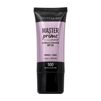 Master Prime by Facestudio Primer 500 Blur + Defend Sunscreen SPF 30, 1 Fl Oz