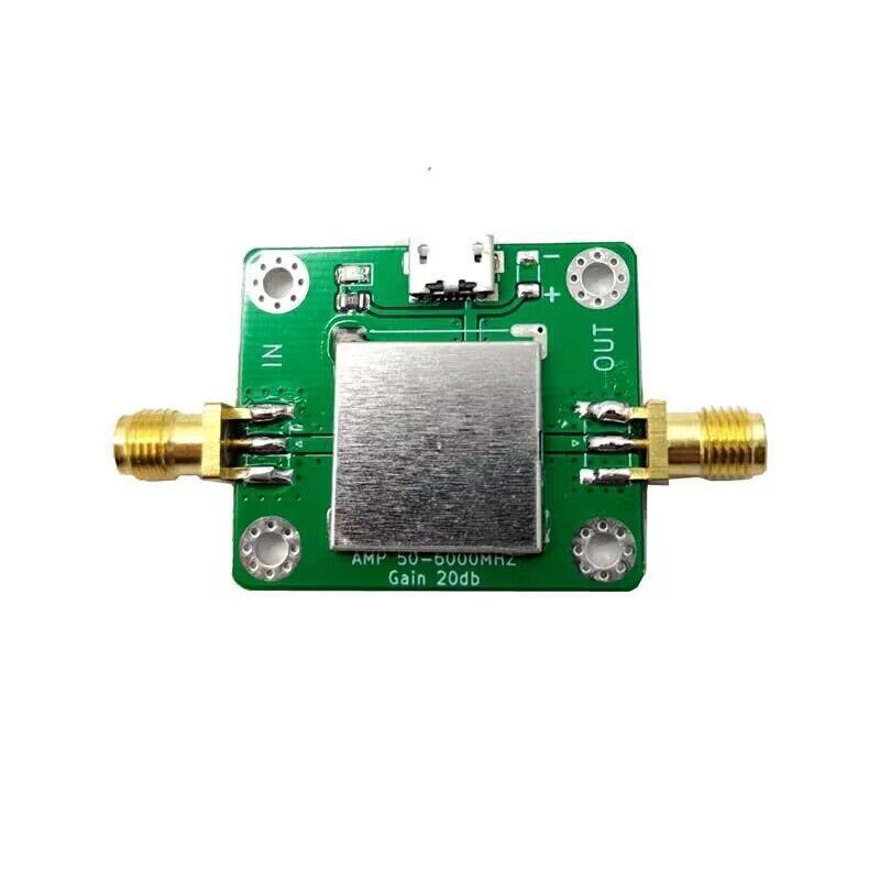 20dB Gain 50MHz-6GHz LNA USB Power RF Amplifier for Hack RF One Radio Test