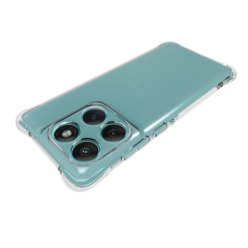 For Motorola Edge 60 5G/Motorola Edge 60 Fusion 5G Clear TPU Case WANLONFENG TM Series 2.0mm Phone Back Cover
