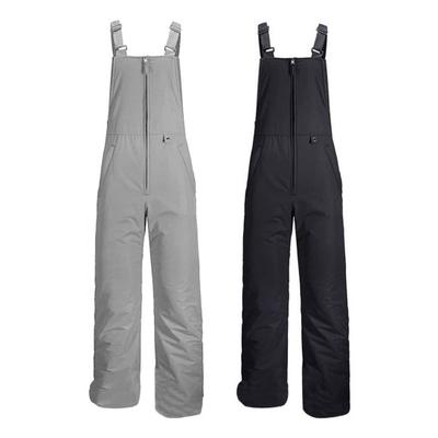Erkekler kayak pantolonu ayarlanabilir omuz askısı hızlı kuru su geçirmez rüzgar geçirmez kış Metal fermuar sıcak Snowboard tulumları kar önlükler erkek giyim
