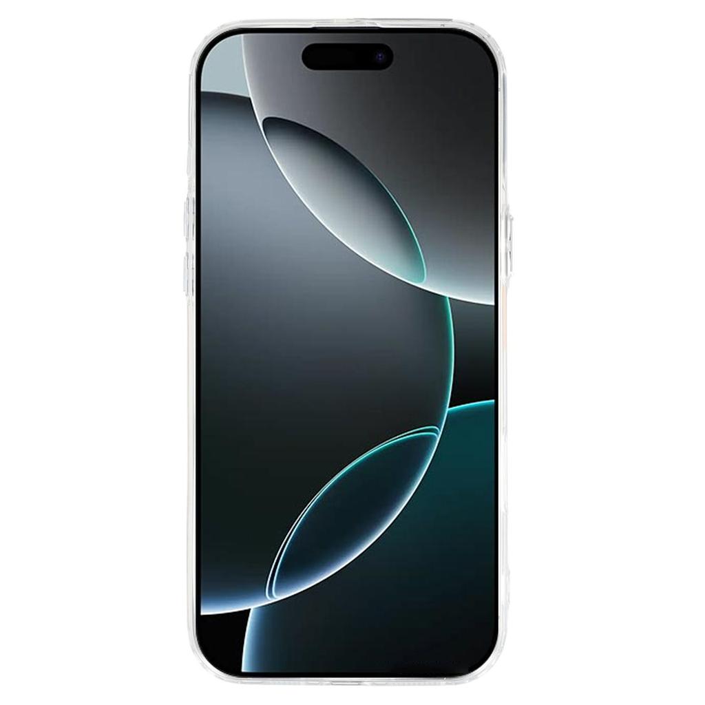 For iPhone 16 Pro Case Epoxy Design Electroplating Soft TPU Phone Back Cover Large Lens Cutout