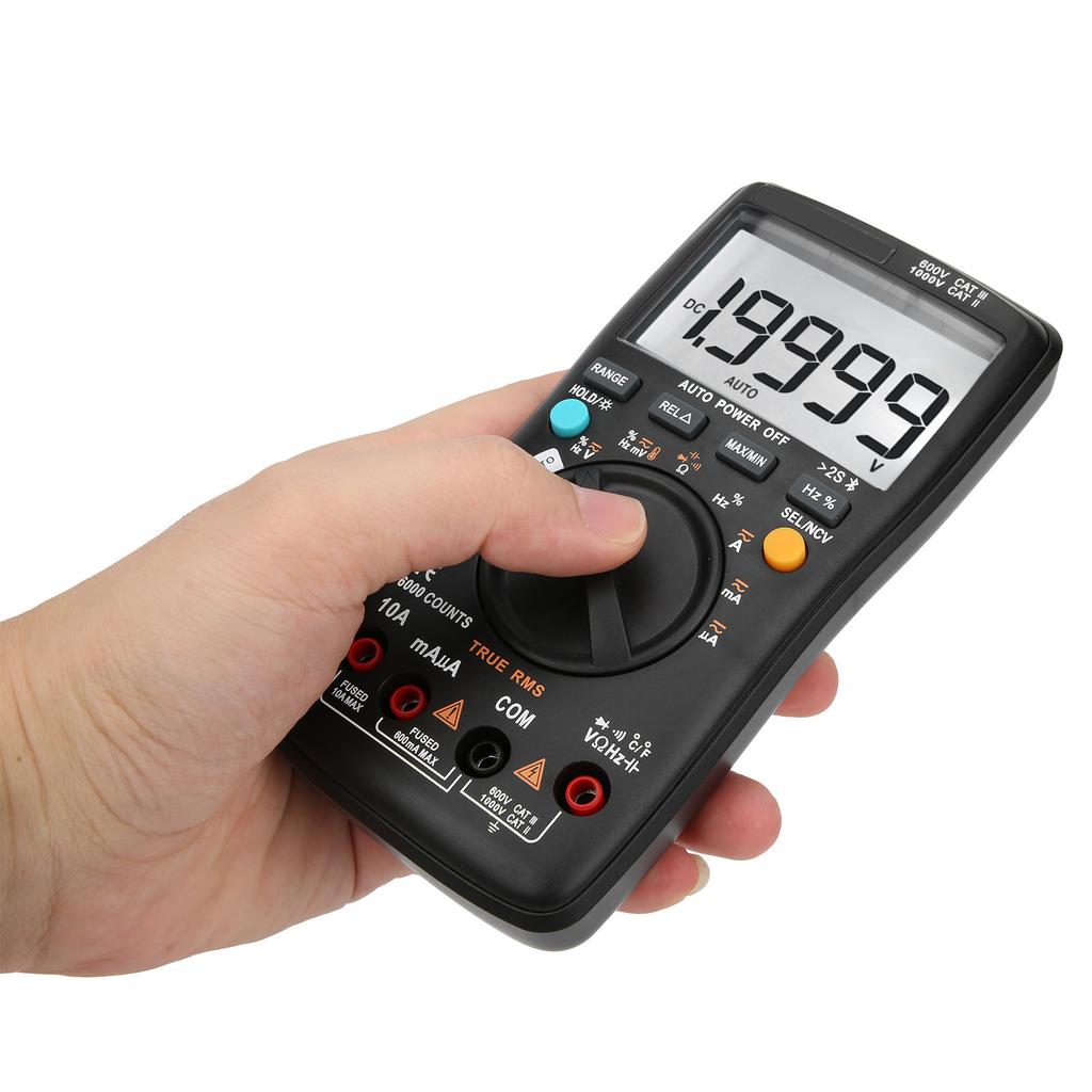 ZT‑300AB Wireless Digital Multimeter True RMS AC DC Resistance Capacitance Temp Tester 6000 Counts