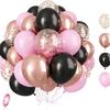 30-Piece Matte Balloon Set for Birthdays and Weddings, Vacuum-Packable