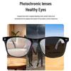 AI Bluetooth Translation Glasses: LC103-02 UV Color-Changing Lenses, Music & Call Functionality Sunglasses