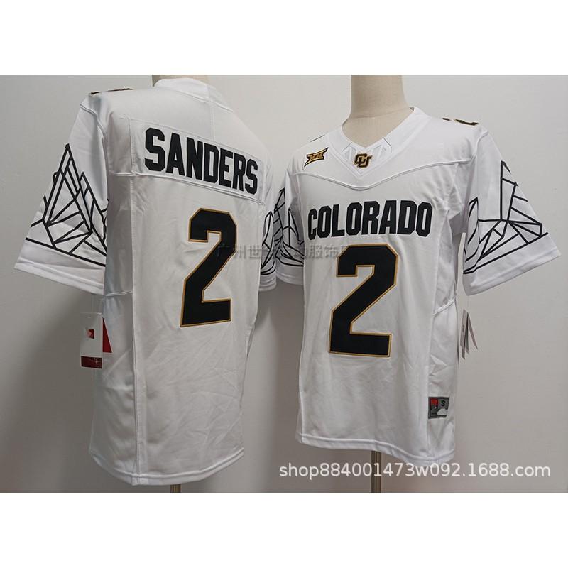 Mens College Football Jersey Team Cotton Blend Rugby Training Shirt Buckeyes Longhorns Volunteers Buffaloes