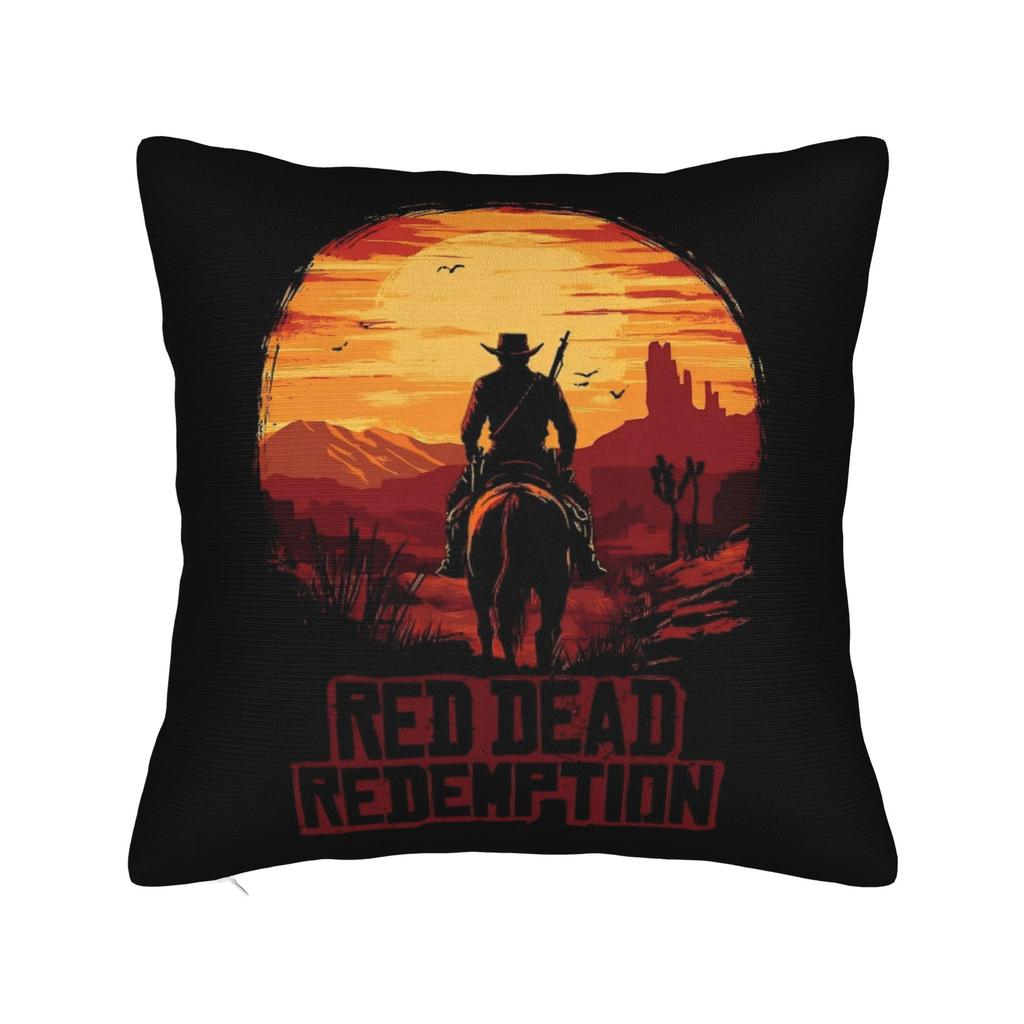 Pillow Cover Arthur Morgan red dead redemption  Kawaii Pillow Case For Sofa Home Decor Pillowcases