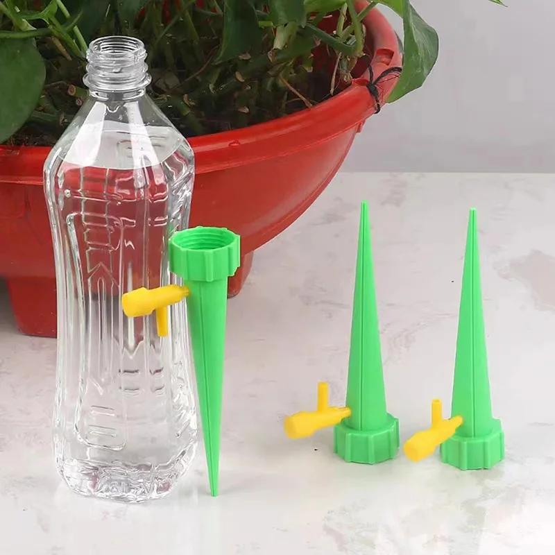 12Pcs Creative Indoor Plant Watering Device Self-Watering Kits Automatic Plant Garden Gadgets Waterers Drip Irrigation