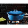 Lodge Enamel Dutch Oven, Blue, 5.7L, EC6D33