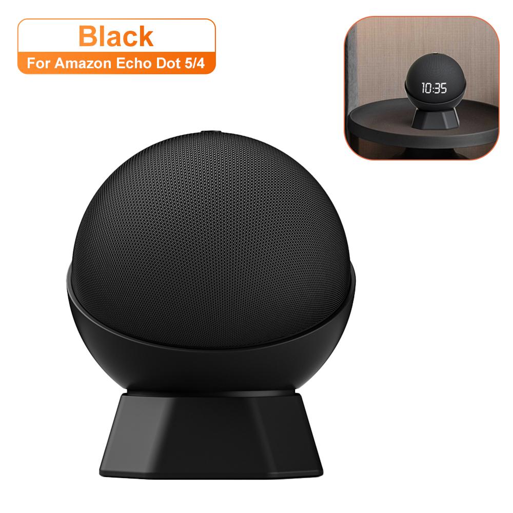 Echo Dot Wall Mount Holder For Amazon Alexa Echo Dot 4 5 3rd Generation Speaker Bracket Space Saving With Cord Management Stand