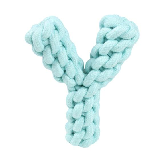 Stimulating Dog Toy Y-shaped Design Bite Resistant Teeth Grinding Reduce Vandalism Promote Health Chewing Pet Toy