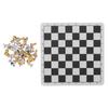 Chess Set Pieces Board Game Home Decor Kids Toy Chessboard Set Kit for Home Travel