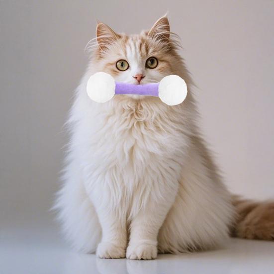 

Swab Catnip Toy Kitten Self Play Hunting Kick Stick Interactive Teething Chew Toy Soft Plush Kicker Toy for Indoor Cats Kittens E
