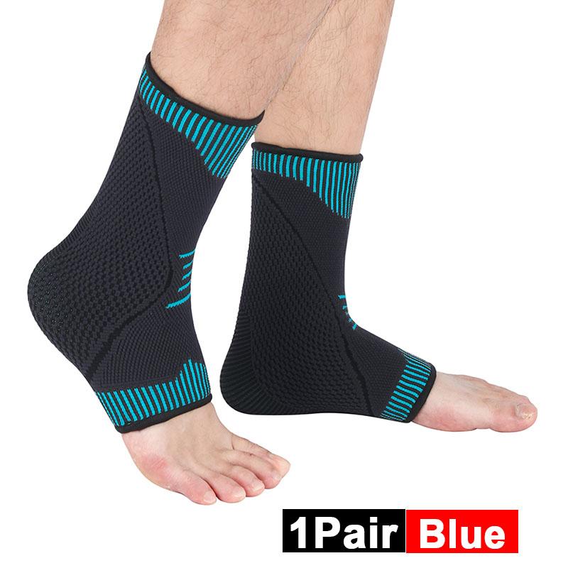

1 Ankle Pair Support Brace, Adjustable Compression Ankle Support,for Men Women Achilles Tendon Support and Plantar M
