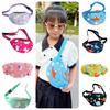 Cute Unicorn Kids Waist Bag Cartoon Dinosaur Shoulder Bag Nylon Material Lightweight And Theft-proof
