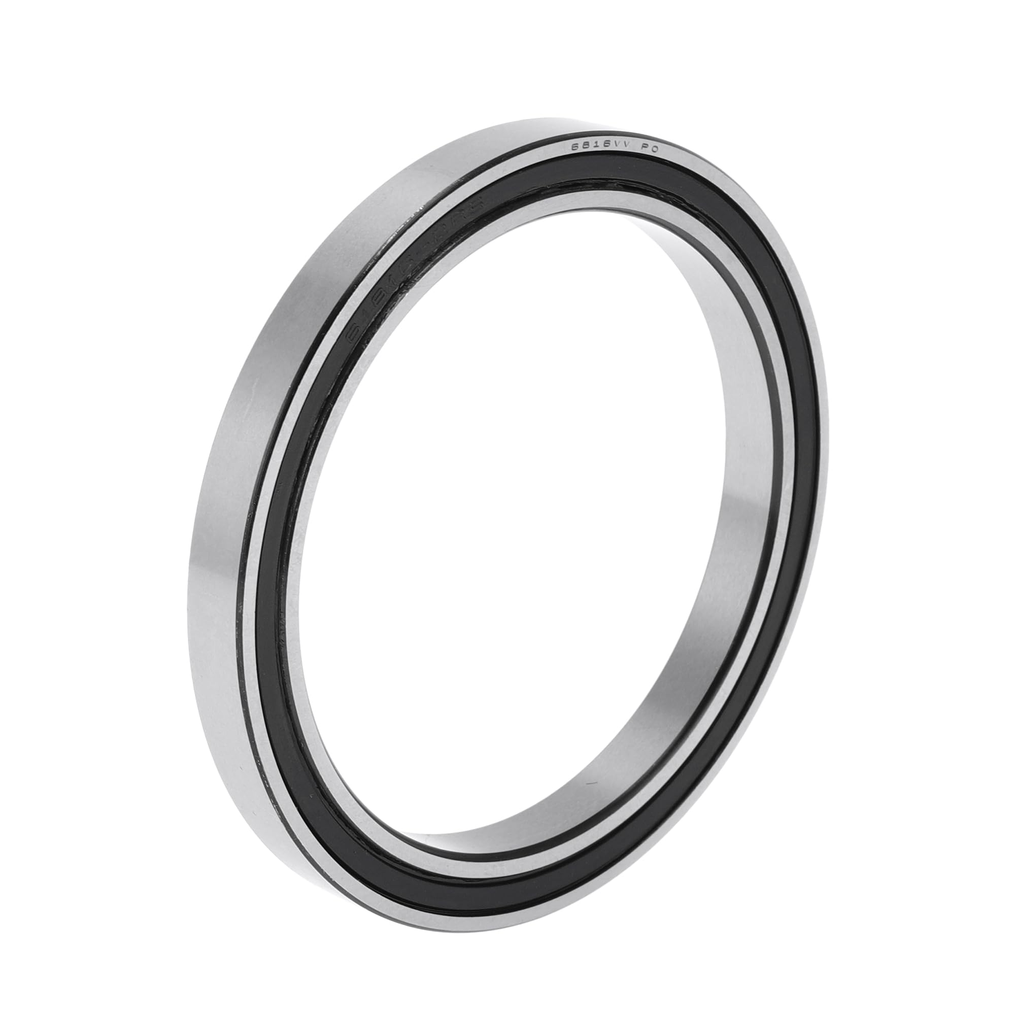 

ACROPIX 6816VV Deep Groove Ball Bearing P0 80x100x10mm Lubricated Bearing Double Rubber Seal Black Silver Tone Scooter Skateboard Wheel