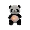 (4 Speed Movement) Heartbeats Breathing Sturdy Plush Panda Sleep Soother with Gentle Light and Music for Anxiety Relief Daily Use