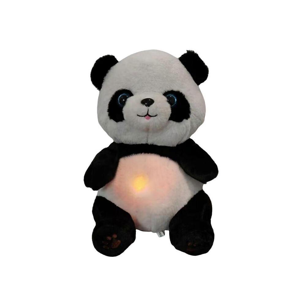 (Movimento a 4 velocità) Battiti Cardiaci Respirazione Robusto Peluche Panda Culla per il Sonno con Luce Soffusa e Musica per Alleviare l'Ansia Uso Quotidiano