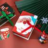 5 BALENÍ Krabičky na cukroví ve tvaru knihy Veselé Vánoce Vánoční dárková krabička Santa Clause Navidad Natal Noel Party Dekorace Potřeby