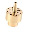 1 4    1 2    3 4  Brass Column Garden Pond Fountain Water Nozzle Sprinkler Spray Head Gold