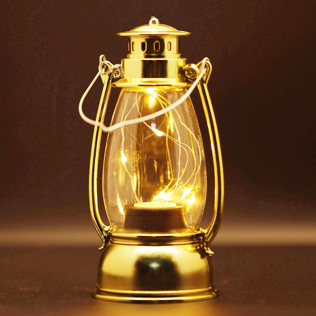 Retro Christmas Horse Lantern LED Candle Light Decoration