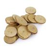 Round Wood Slices Natural Pinewood Log Discs Polished Both Sides Approx 7-9Cm Diameter 0.5-1Cm Thickness DIY Wedding