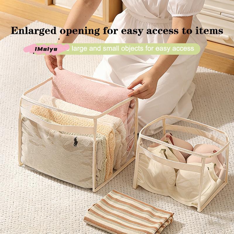 M-Transparent Children's Toy Storage Basket Large Size Toy Storage Bag Large Capacity Household Multifunctional Storage Basket