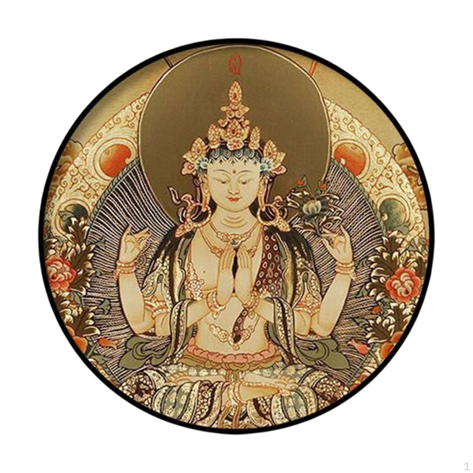 

Canvas Wall Art Framed Poster Decor for Bedroom Office Yoga Meditation Room StyleA