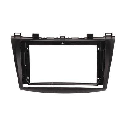 9in Car Navigation Panel Frame Black Stereo Dash Fascia Replacement for Mazda 3 2010?2013