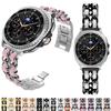 Metall+Leder Armband für Samsung Galaxy Watch 8 Classic 46mm/Ultra 47mm Mode-Armband für Galaxy Watch 8 44mm 40mm Sportband