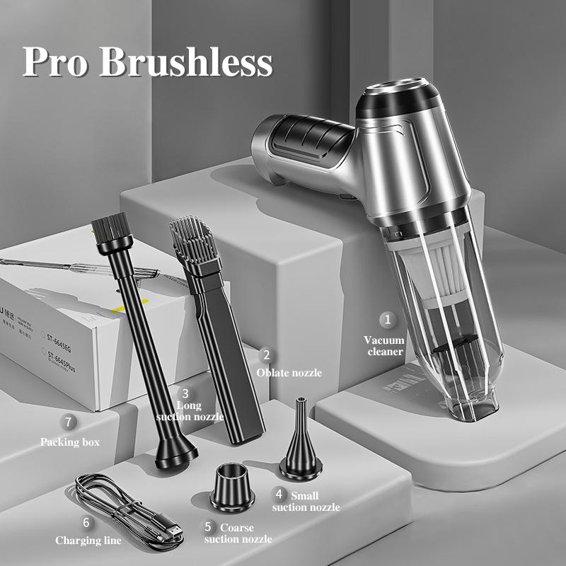 95000Pa Wireless Car Vacuum Cleaner Strong Suction Handheld Auto Vacuum Home & Car Dual Use Mini Vacuum Cleaner HomeAppliance