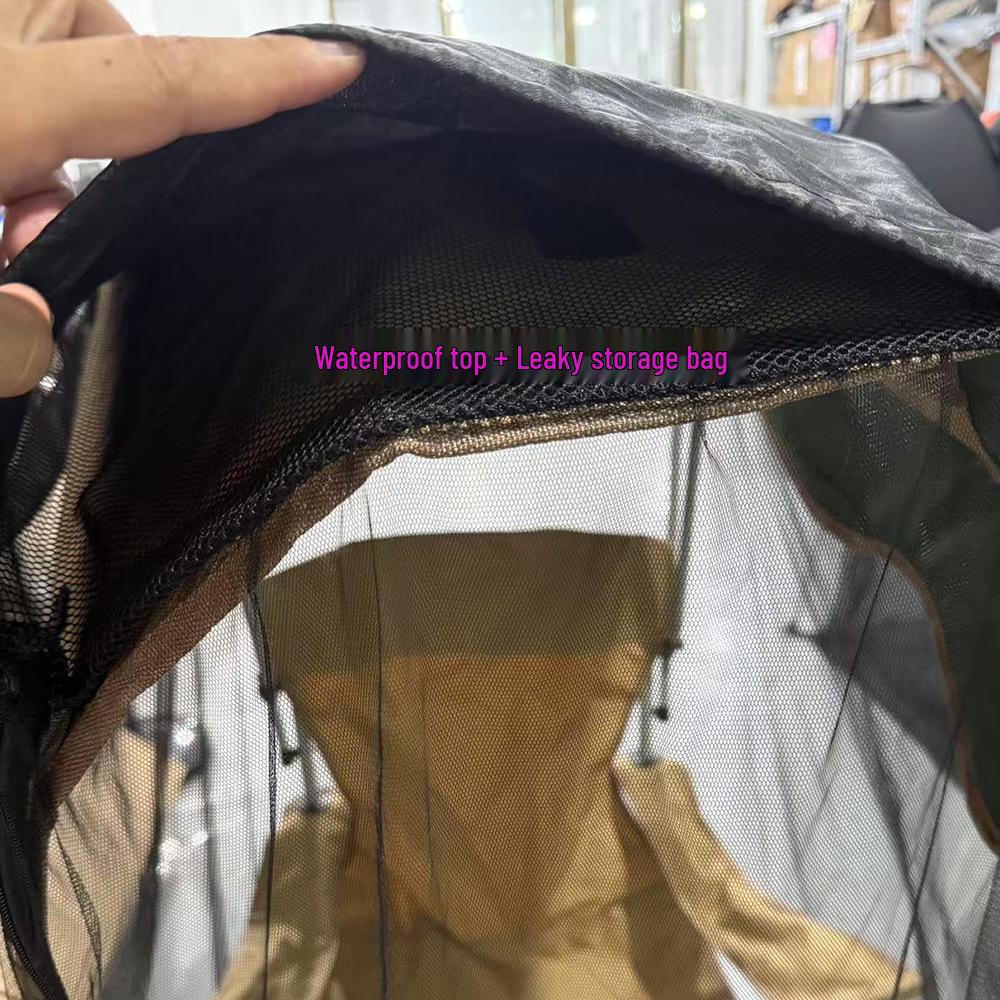Customized Sunshade Folding Beach/Fishing Chair with Mosquito Net (Net Only)
