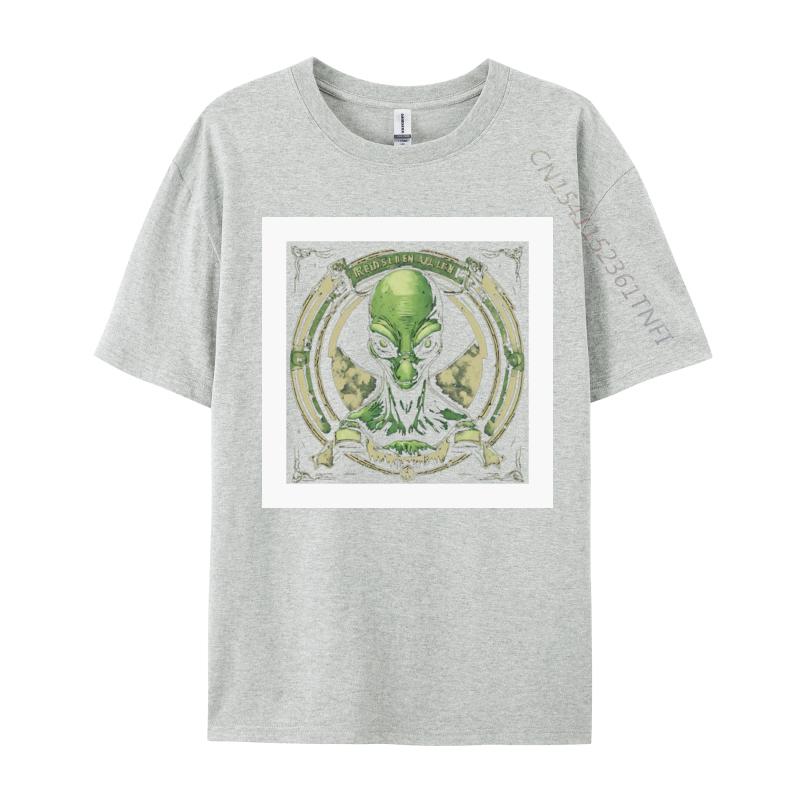 Ethereal Emissary Alien TShirt New Design Boy T Shirt Brand New Funny Alien Tee For Guys Black Graphic T Shirts