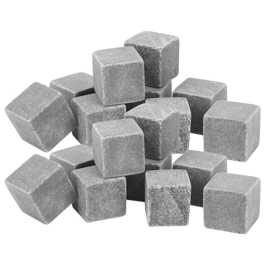 2Set 9pcs Set Whiskey Stones Sipping Ice Cubes Cooler Reusable Wine Drinks Cooler Stones