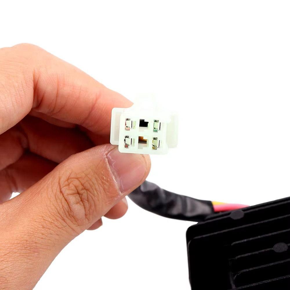 1Pcs 4 Wires Regulator Rectifier 4 Pins 12V Full Wave Regulator Aluminium Motorcycle Scooter Accessory